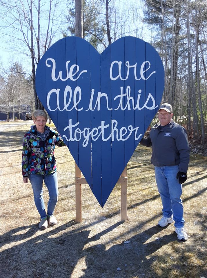 Alpena Shares a World of Hearts Around Town