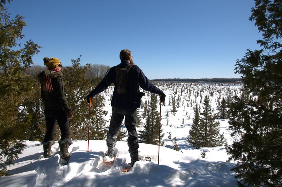 The Powder of 5: Snowshoeing the Sanctuary of the Great Lakes