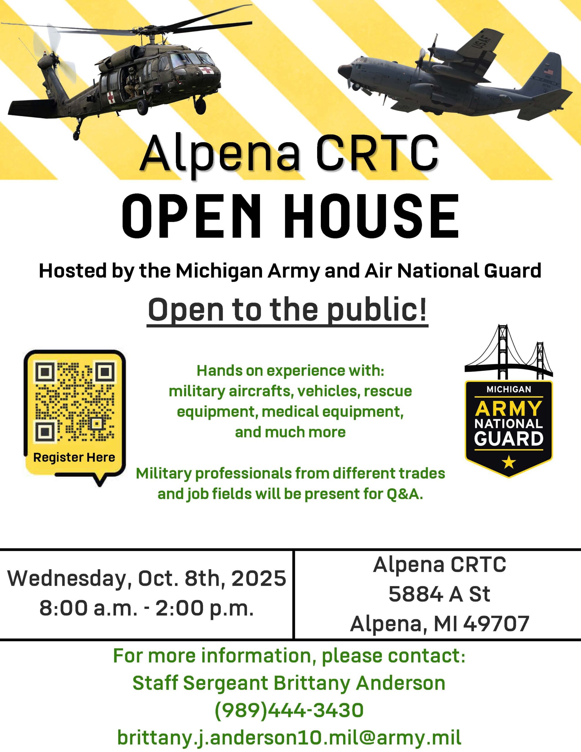 Alpena CRTC Open House | Visit Alpena
