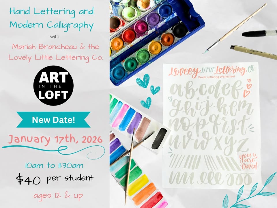 The Art of Modern Calligraphy | Visit Alpena